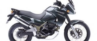 Kawasaki KLE500 (2007) мотоцикл эндуро 500 куб.см